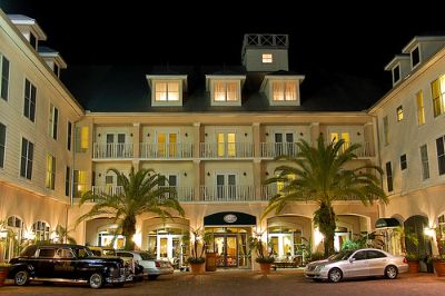 Front Drive At Night