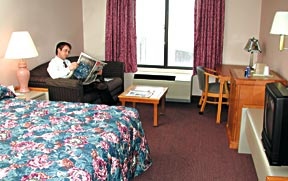 Lamplighter Inn & Suites South - King Leisure Suite