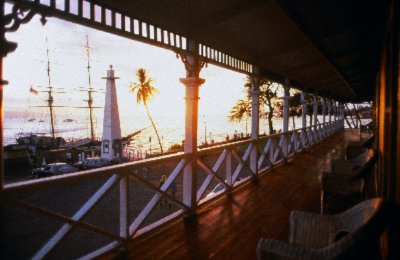 View From Upstairs Lanai