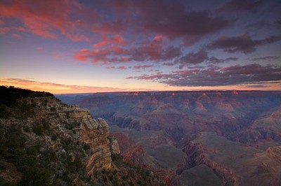 The Grand Canyon. Scenice 80 Mile Drive From Hotel