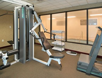 Fitness Center And Whirlpool
