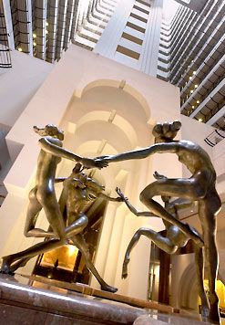 Dramatic Atrium Lobby