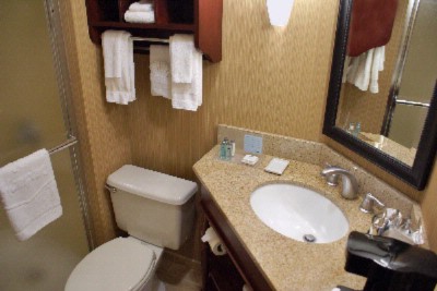 Hampton Inn Addison Galleria - Walk In Shower (king Rooms)