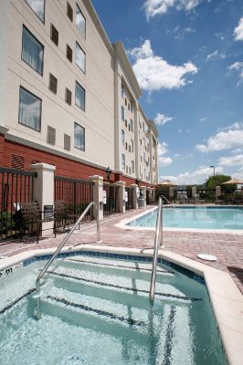 Outdoor Pool And Jacuzzi