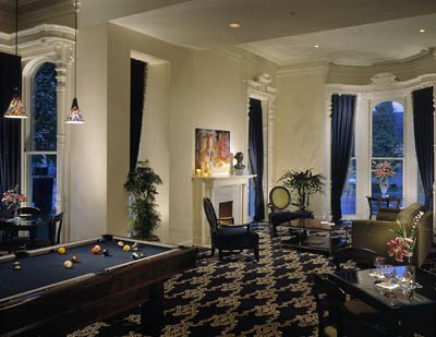 The Mansion on Delaware Avenue - The Billiards Salon - A Room Of Leisure