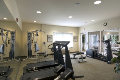Fitness Room Featuring State Of The Art Elliptical Machines