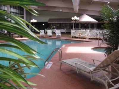 Radisson Hotel Charleston Airport - Gazebo Atrium Area Indoor Pool Whirlpool Jacuzzi