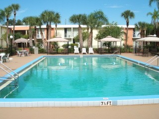 Our Tropically Landscaped Pool