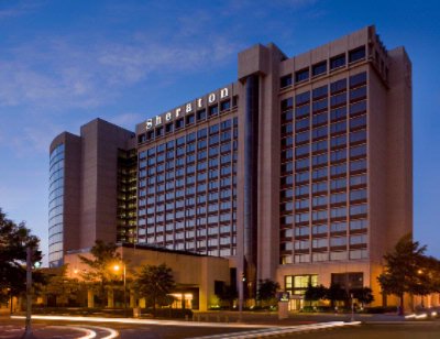 The Sheraton Birmingham Hotel At Dusk