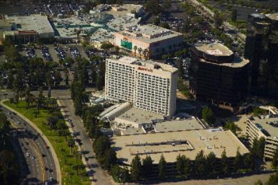 Warner Center Marriott - Aerial View