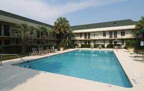 Outdoor Pool And Tropical Courtyard