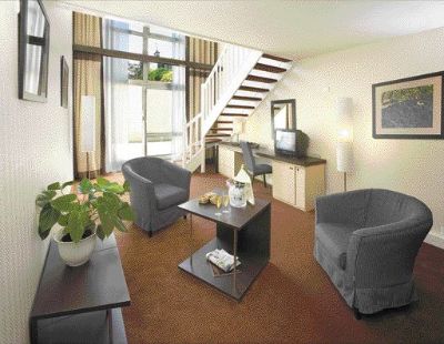 Living Room Off The Duplex Suite