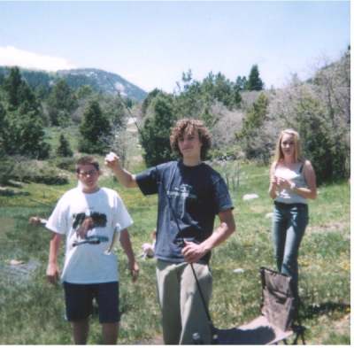 Wind Walker Guest Ranch - Fishing for the whole family