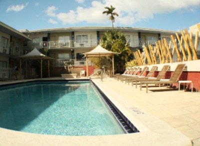 Motel Blu Mimo Historical District - Relaxing Pool Area