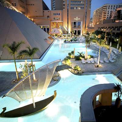 Pool Side Night Shot