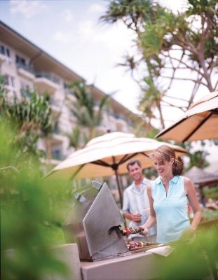 One Of The 24 Oceanfront Bbq's