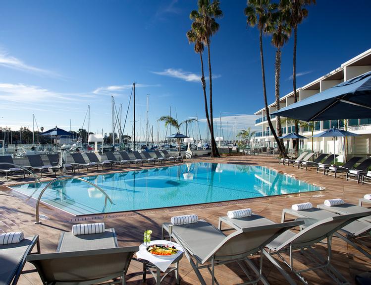 Marina Del Rey Hotel - King City View