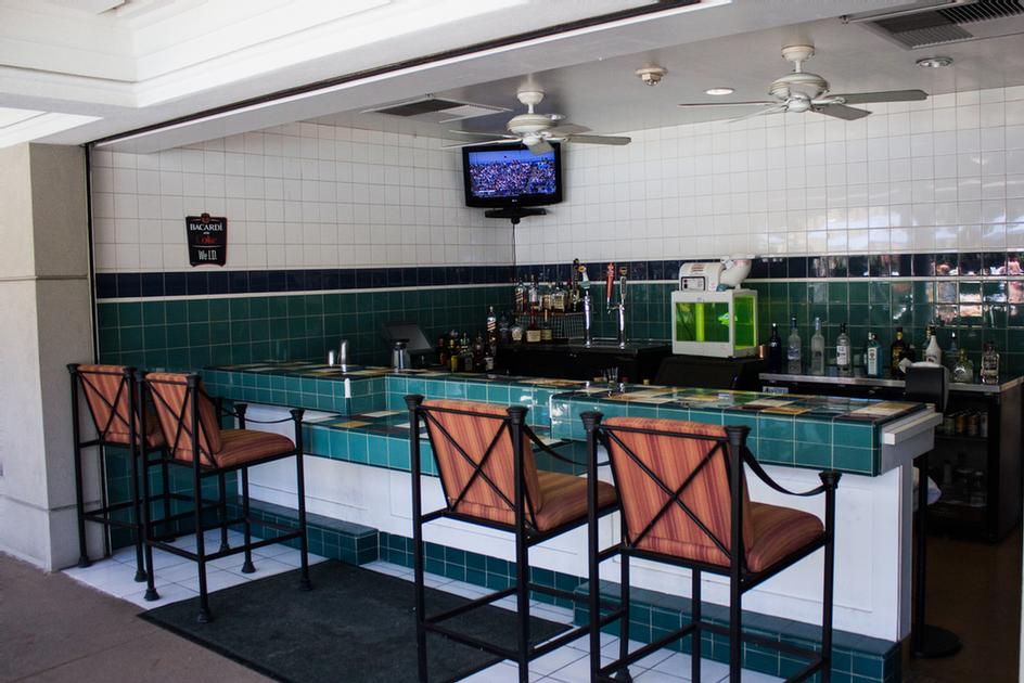 Seasonal Cabana Bar By The Pool