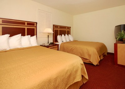 2 Queens Bed - Sleeping Room