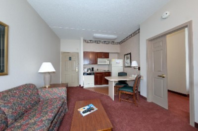 Homewood Suites Hotel - Suite Living Room