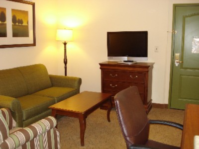 King Or Double Queen Suite Living Room