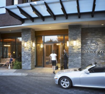 Oswego Hotel - Front Of Hotel