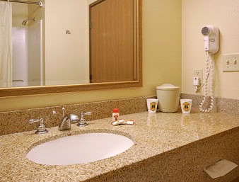 Super 8 East - Guest Bath