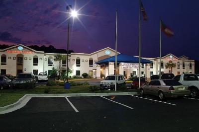 The Comfort Suites - Property Exetrior-night Time View