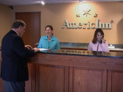Americinn - Our Helpful Front Desk Staff