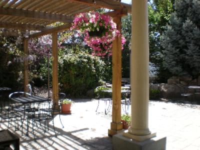 Back Terrace Of The Hotel