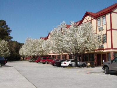 Side Front View Of The Hotel