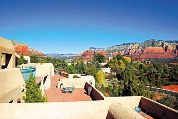 Terraced Deck East Sedona View