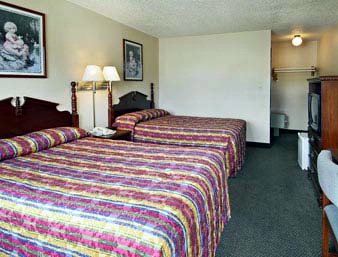Super 8 Motel - Standard Two Queen Bed Room