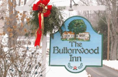 Buttonwood Sign In Winter