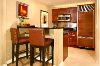 The Signature at MGM Grand by Lsi - Kitchen In 1 Br Suite