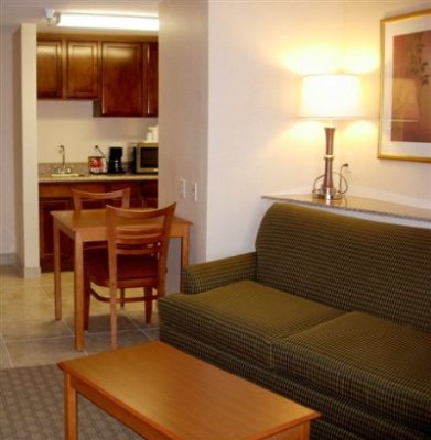 Parlor Suite Living Room And Kitchen Area
