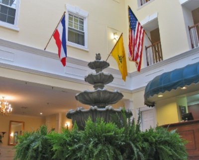 Fountain In The Lobby Atrium