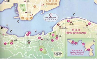 City Garden Hotel - Location Map