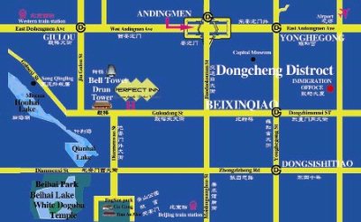 Beijing Perfect Inn - Beijing Perfect Inn Map