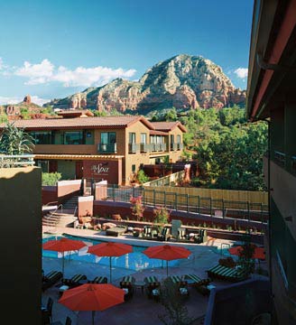 Pool Area & The Spa
