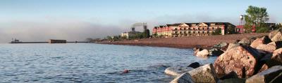 Canal Park Lodge - View From Lake Superior