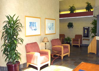 Hampton Inn - lobby area