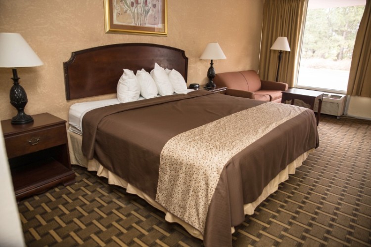 America's Best Value Inn Florence - Single Bedroom - One King Size Bed