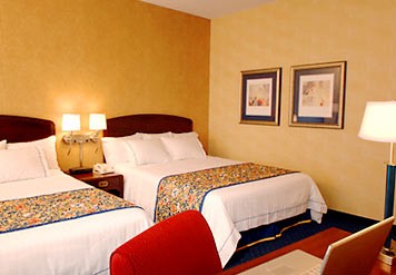 Our Spacious And Well-appointed Accommodations Feature The New Bed By Courtyard With Thicker Mattresses And Fluffier Pillows.