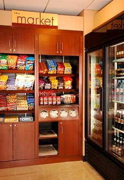 Grab A Snack From The Market Offering 24-hour Service With A Variety Of Food And Beverage Choices.