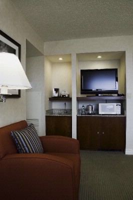 Sheraton Suites Old Town Alexandria - All Rooms Come With 2 Hdtvs Refrigerator Microwave Plus Wetbar.