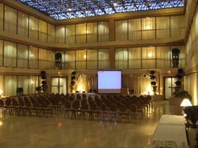 Atrium Ballroom At Night