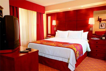 Guest Bed At The New Residence Inn Newport News Airport