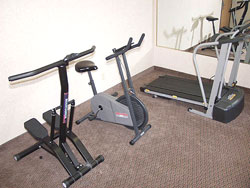 Fitness Area With Weights & Machines