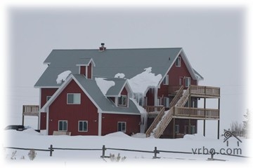 Fall River Lodge - Winter View - Snowmobiling